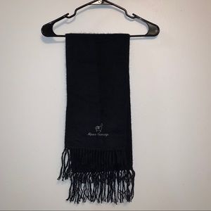 Alpaca Camargo Black Scarf